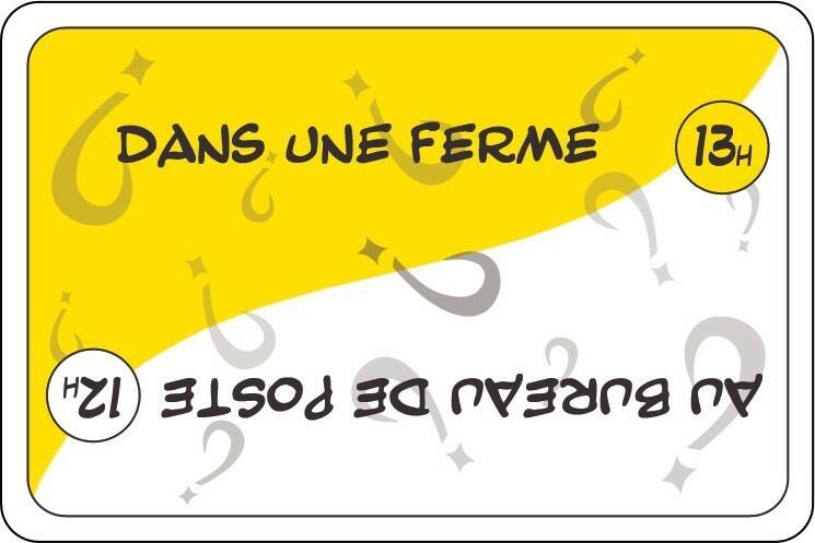 À l'Heure du Crime... Où Étiez-Vous ? Carte