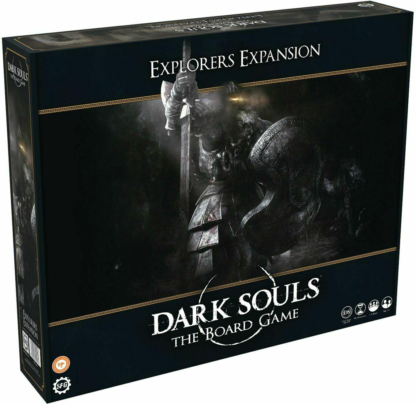 Dark Souls: The Board Game - Explorers Cover 3d