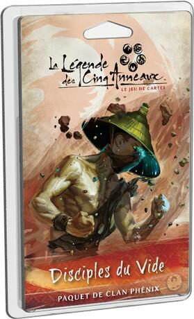 La Légende des Cinq Anneaux: Le Jeu de Cartes - Disciples du Vide Cover 3d