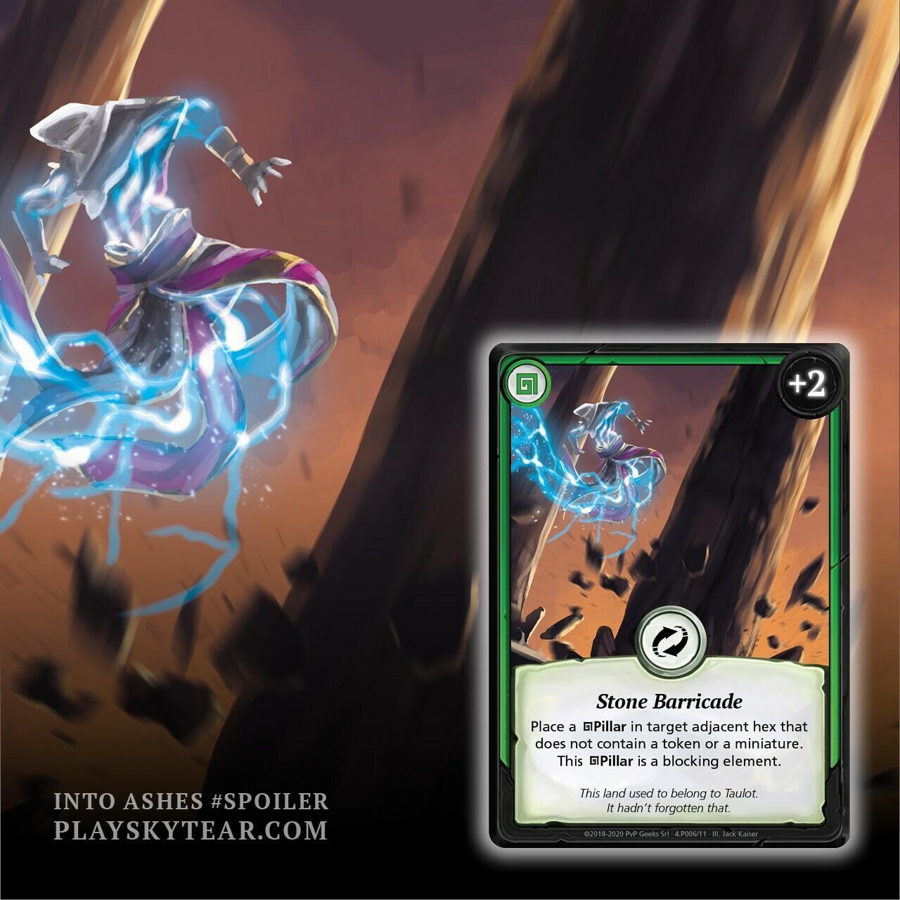 Skytear: Into Ashes Carte