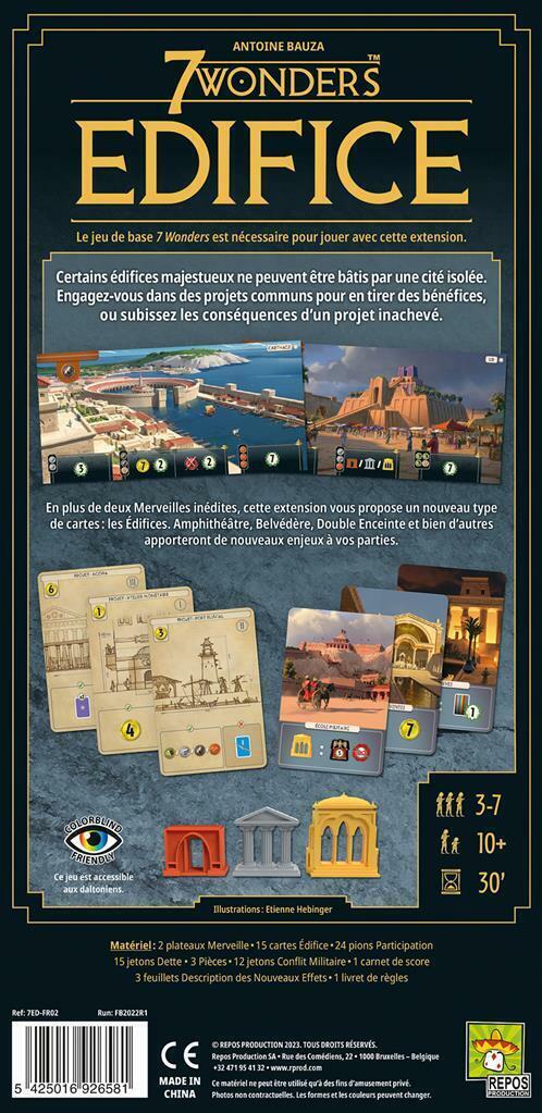 7 Wonders: Édifice Back