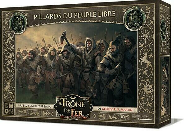 Le Trône de Fer: Le Jeu de Figurines - Pillards du Peuple Libre Cover 3d