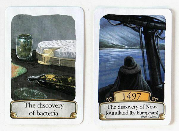 Timeline: Sciences et Explorations Cartes