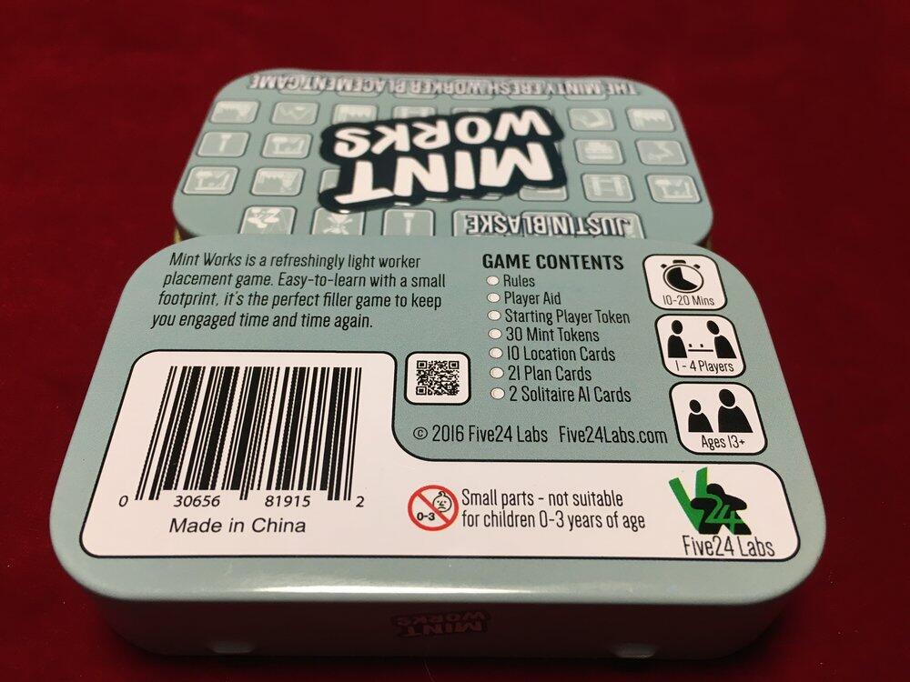 Mint Works Boite 3d
