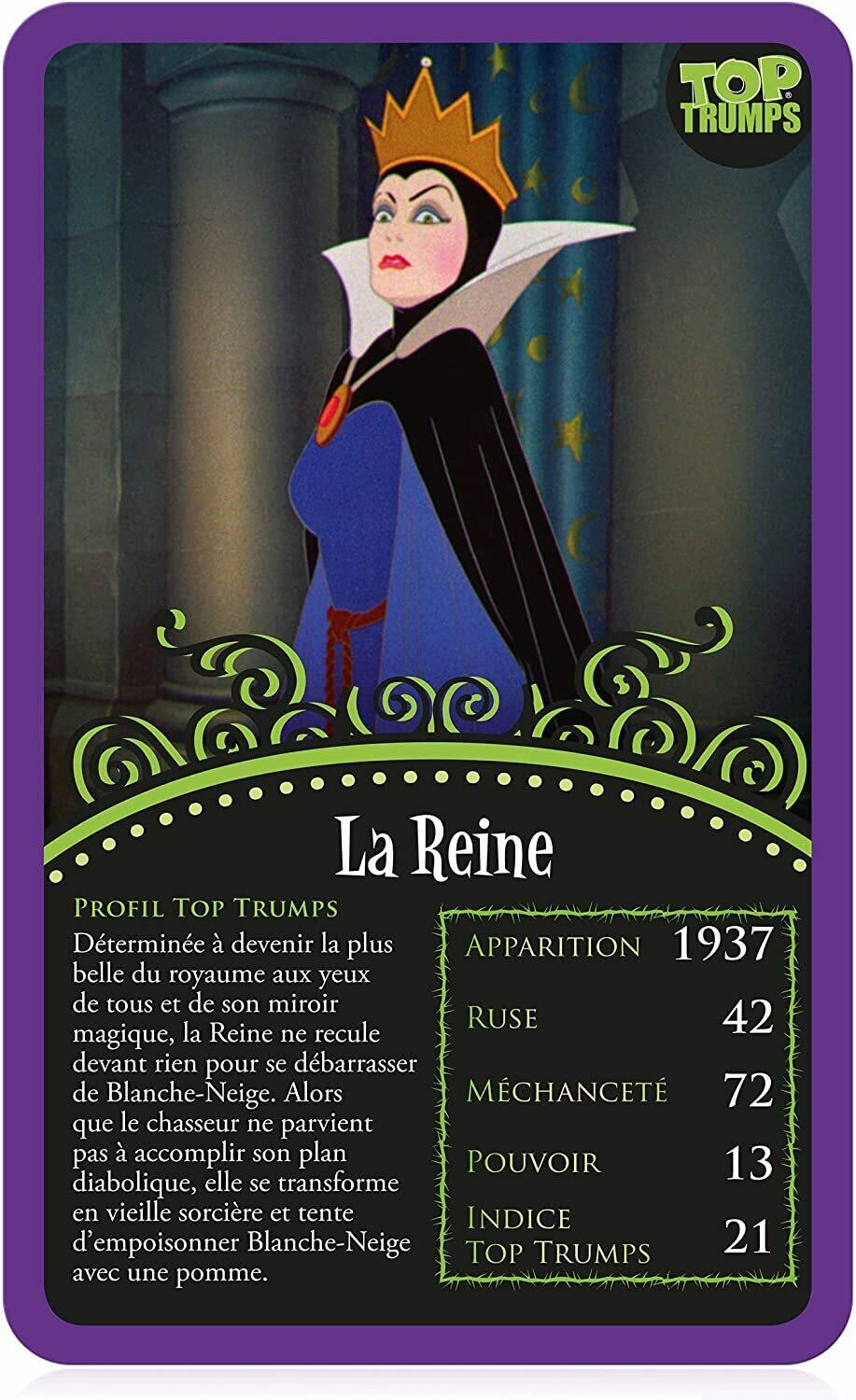 Top Trumps: Vilains Carte