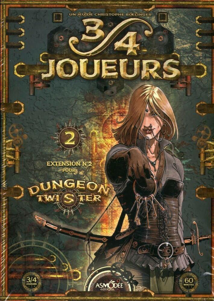 Dungeon Twister: 3/4 Joueurs Cover