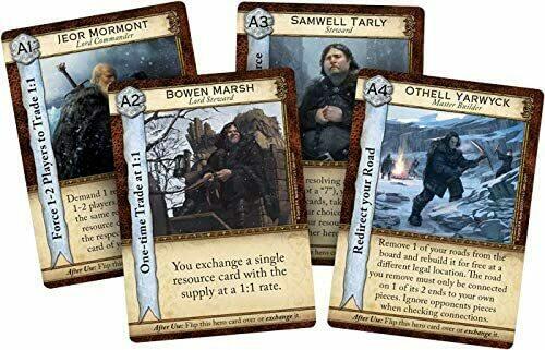 A Game of Thrones: Catan - Brotherhood of the Watch Cards