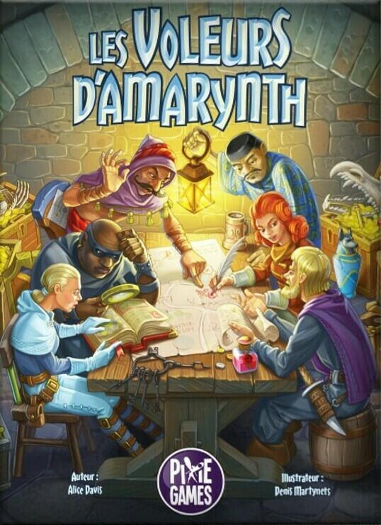 Les Voleurs d'Amarynth Cover