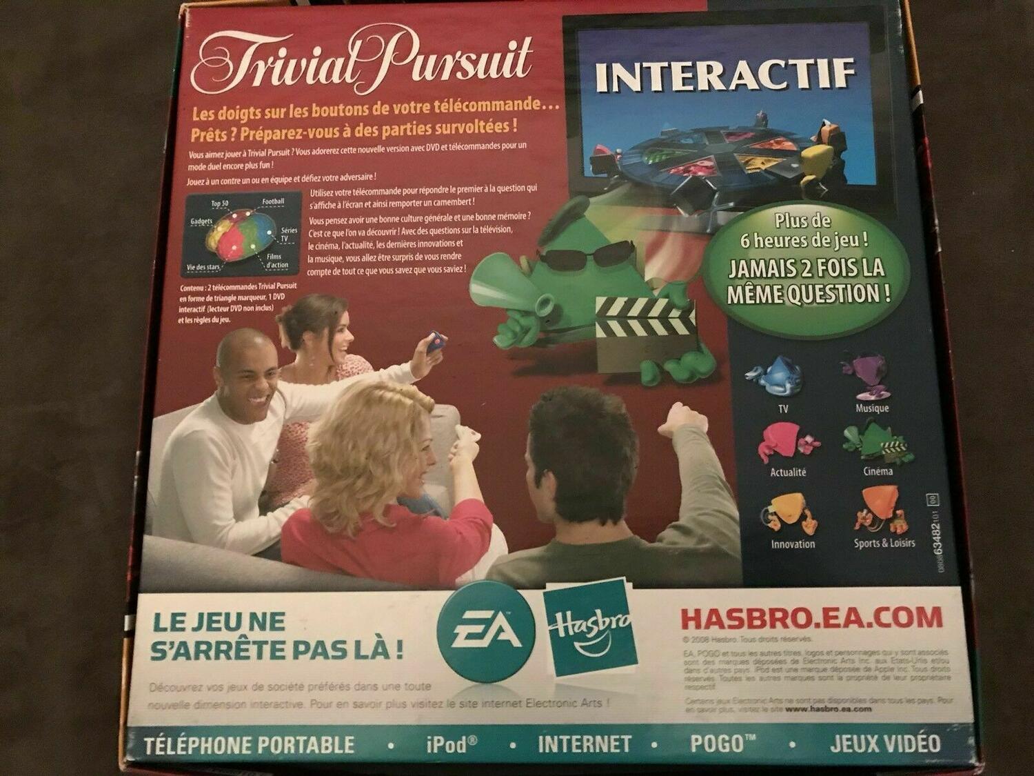 Trivial Pursuit: Interactif Back 3d
