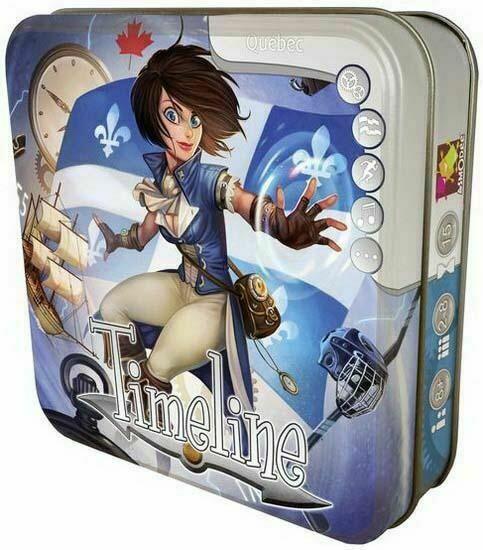 Timeline: Québec Cover 3d