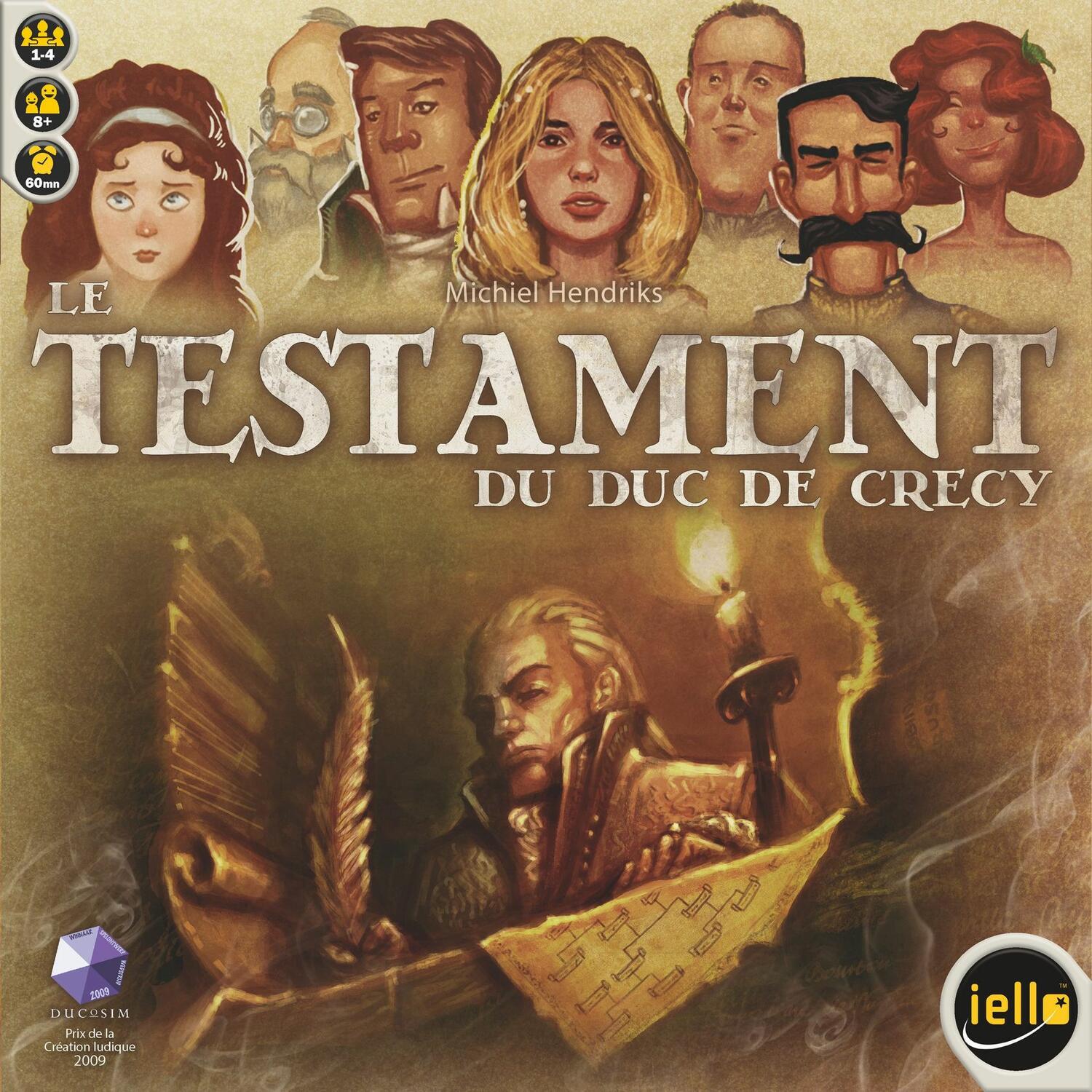 Le Testament du Duc de Crécy Cover