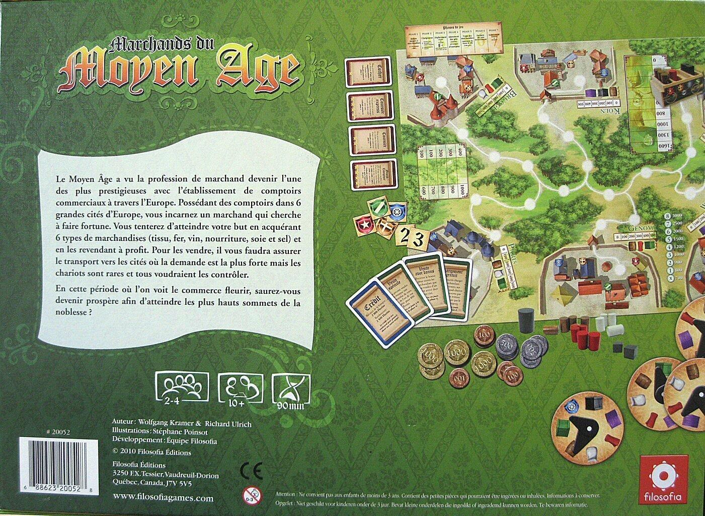 Marchands du Moyen Age Back