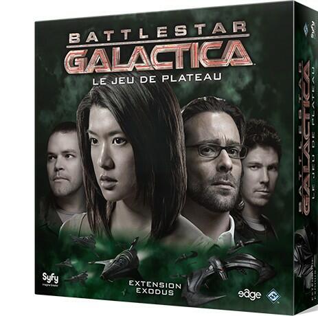 Battlestar Galactica: Le Jeu de Plateau - Exodus Cover 3d