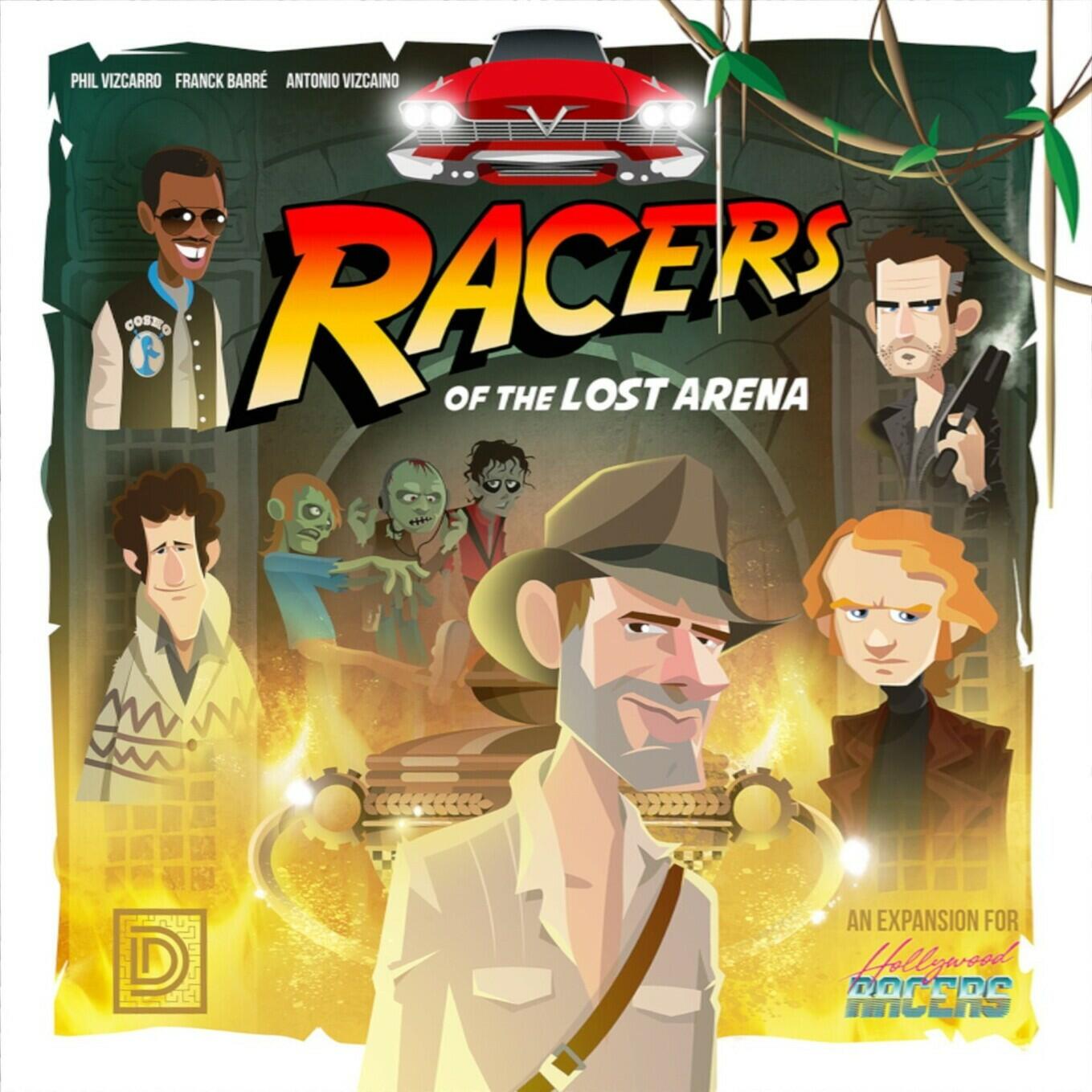 Hollywood Racers: Racers of The Lost Arena Cover