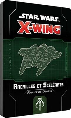 Star Wars: X-Wing - Racailles et Scélérats - Paquet de Dégâts Cover 3d