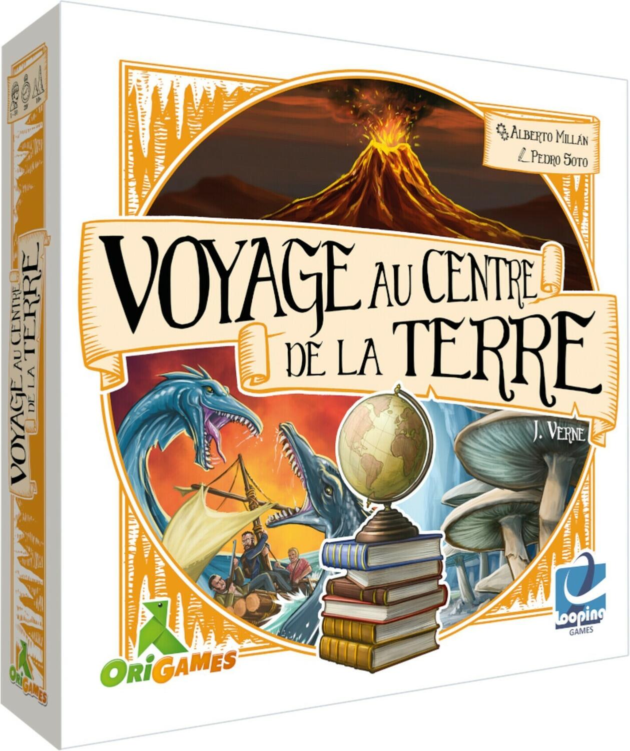 Voyage au Centre de la Terre Cover 3d