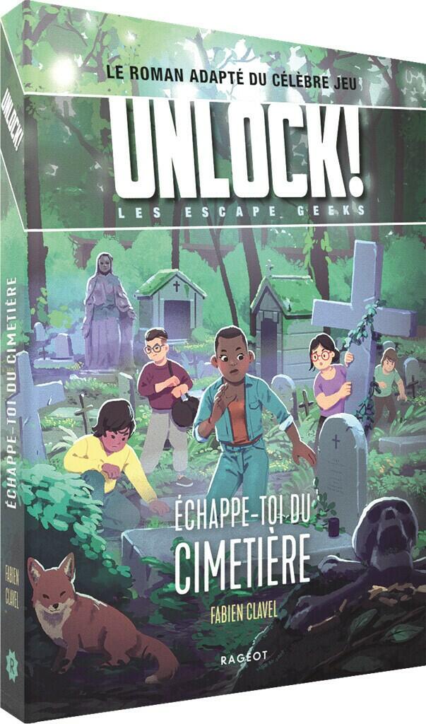 Unlock ! Les Escape Geeks - Échappe-toi du Cimetière Cover 3d