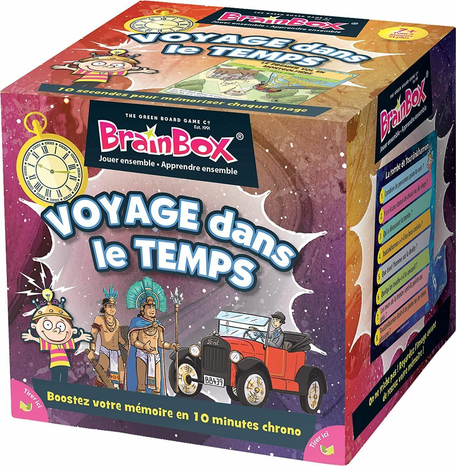 BrainBox: Voyage dans le Temps Cover 3d