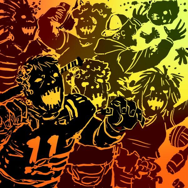 Zombies vs Cheerleaders Artwork