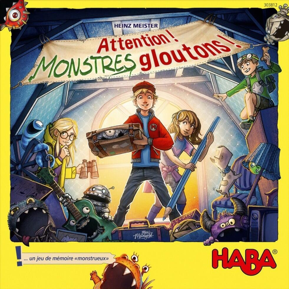 Attention ! Monstres Gloutons ! Cover