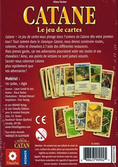 Catane: Le Jeu de Cartes Back
