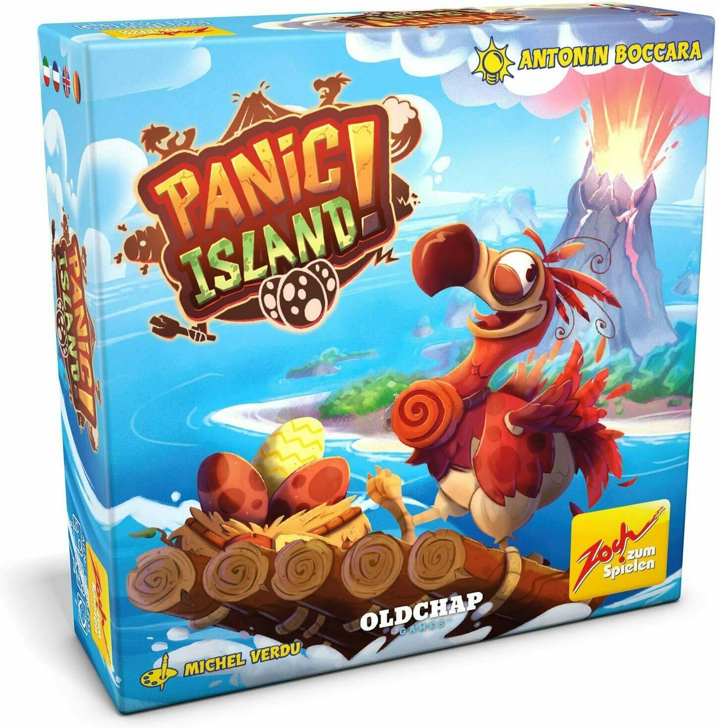 Panic Island! English Cover 3d