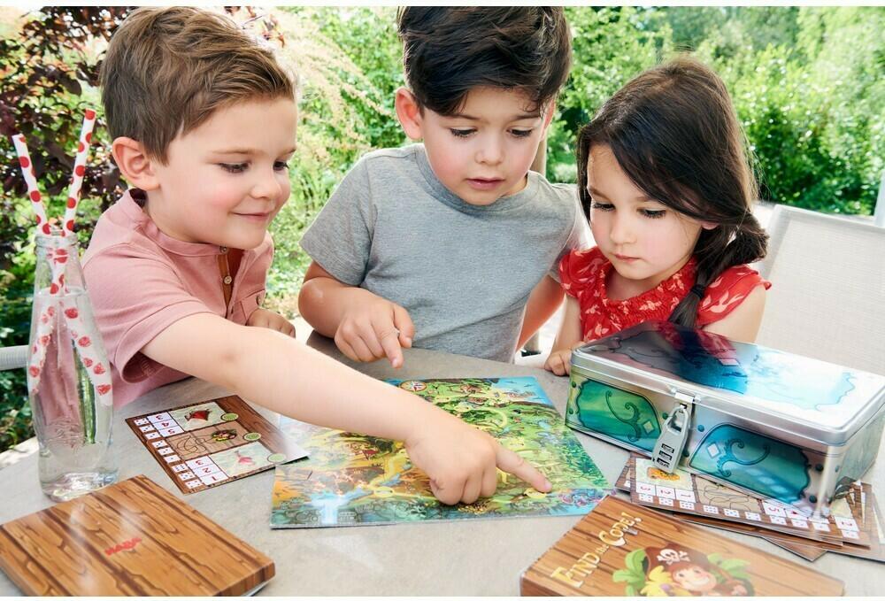 Find The Code! Pirateninsel Enfants