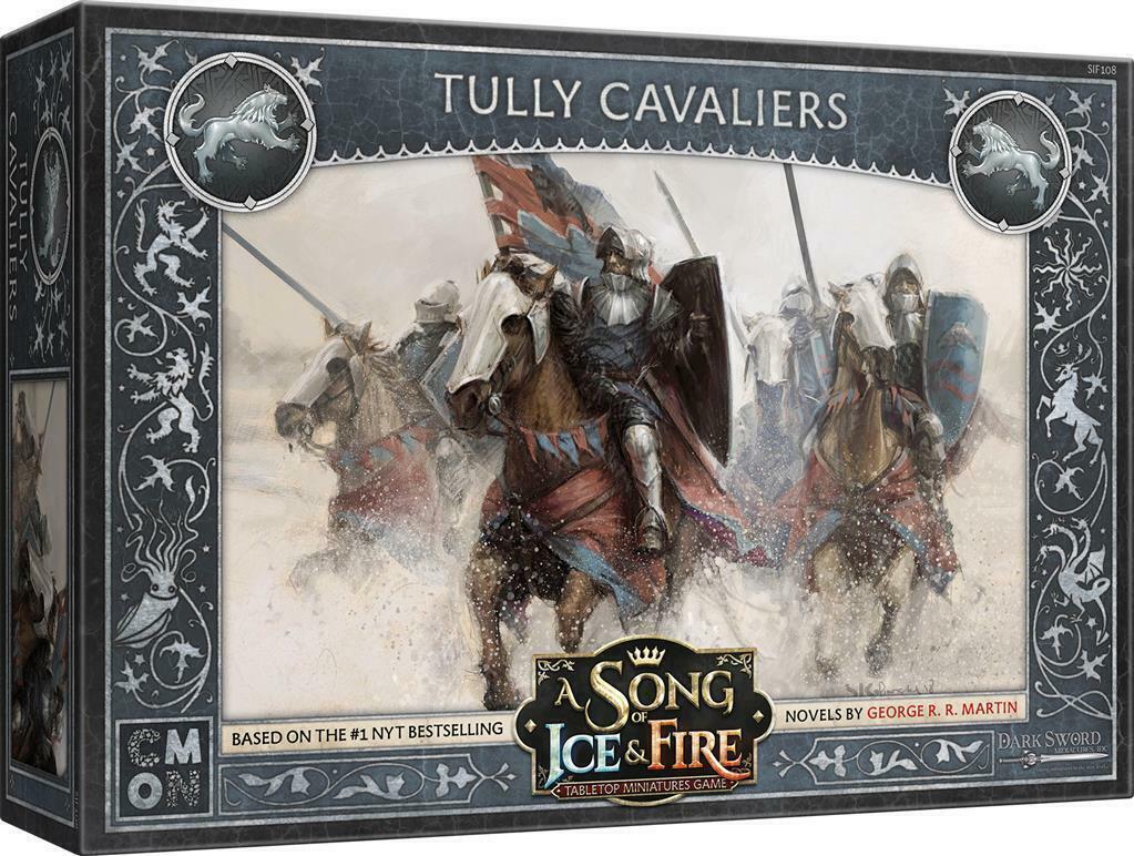 Le Trône de Fer: Le Jeu de Figurines - Cavaliers de la Maison Tully Cover 3d