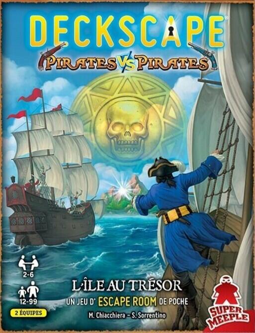 Deckscape: Pirates vs Pirates - L'Île au Trésor Cover