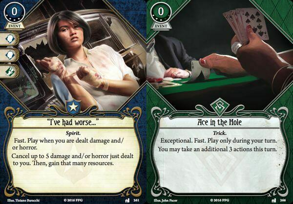 Horreur à Arkham: Le Jeu de Cartes - Là où le Destin Attend Cartes