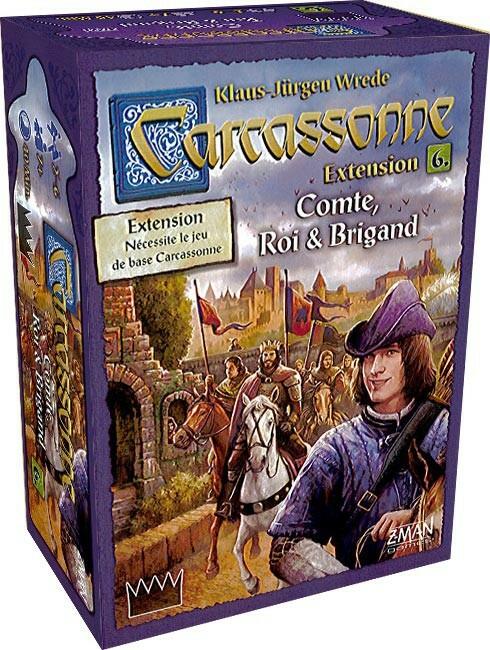 Carcassonne: Comte Roi & Brigand Cover 3d