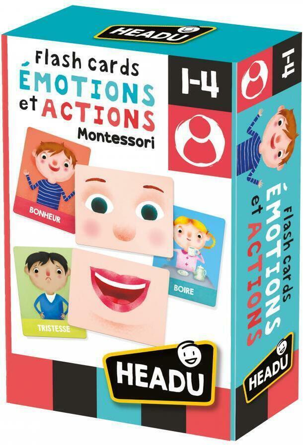 Émotions et Actions: Montessori Cover 3d