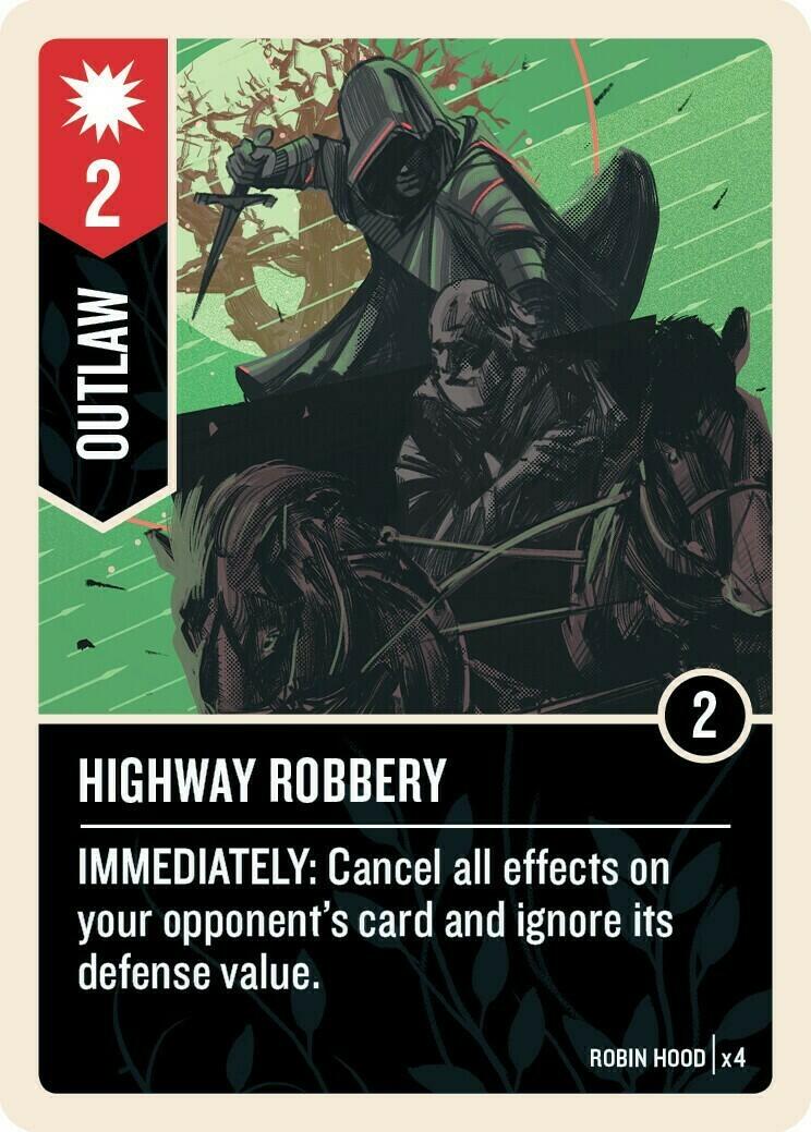 Unmatched: Robin Hood vs. Bigfoot Carte