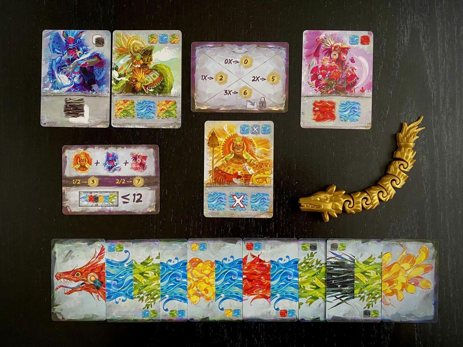 Cóatl: Le Jeu de Cartes Eclate