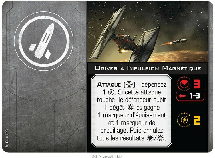 Star Wars: X-Wing - TIE du Major Vonreg Carte