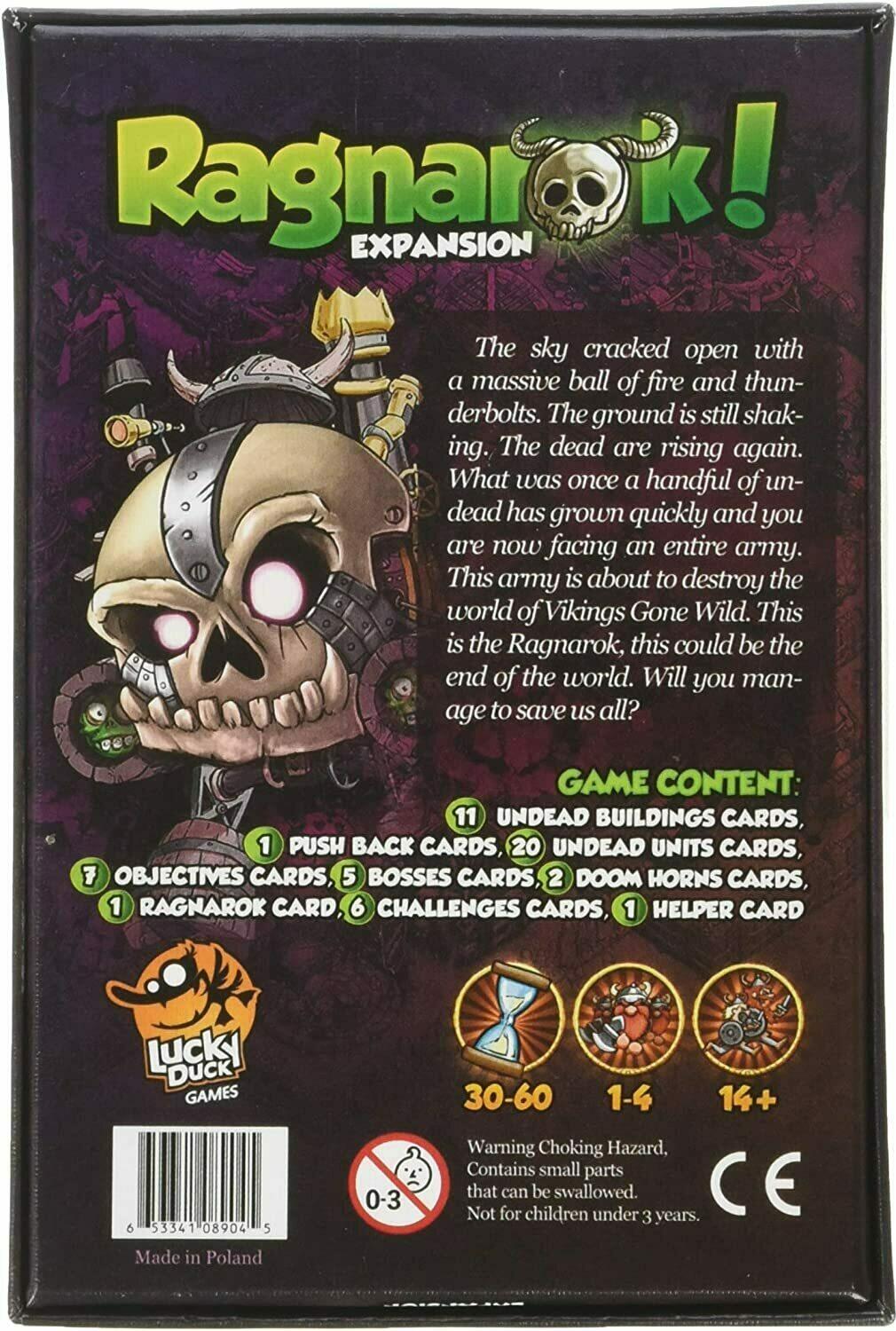 Vikings Gone Wild: Ragnarok! English Back