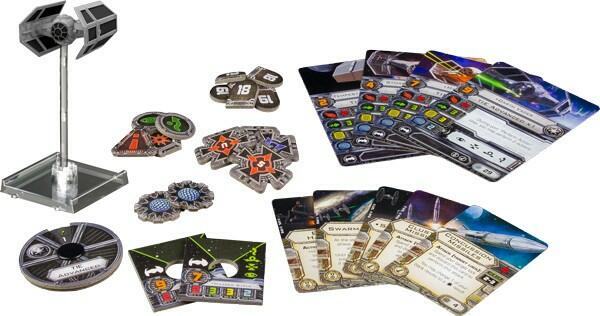 Star Wars: X-Wing - Le Jeu de Figurines - TIE Advanced Eclate