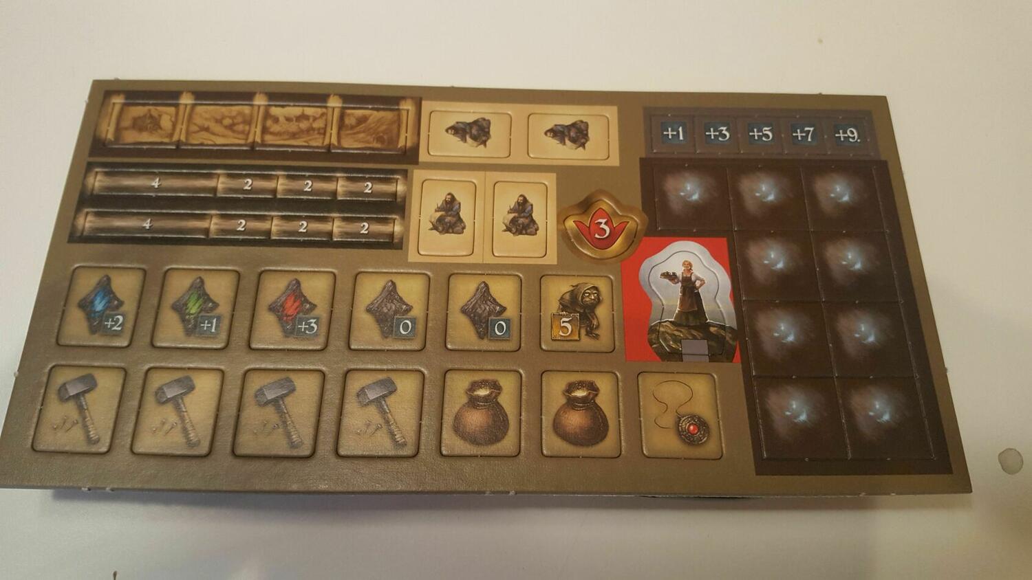 Andor: Les Légendes Oubliées Tuiles