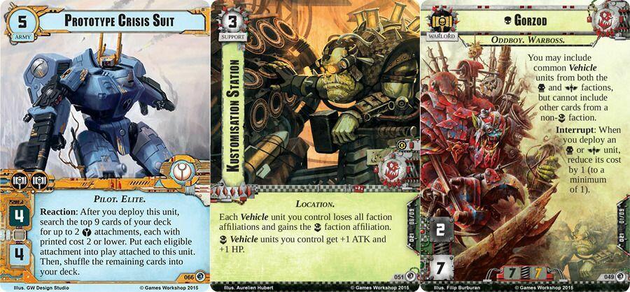 Warhammer 40,000: Conquest - Récupération Mortelle Cartes