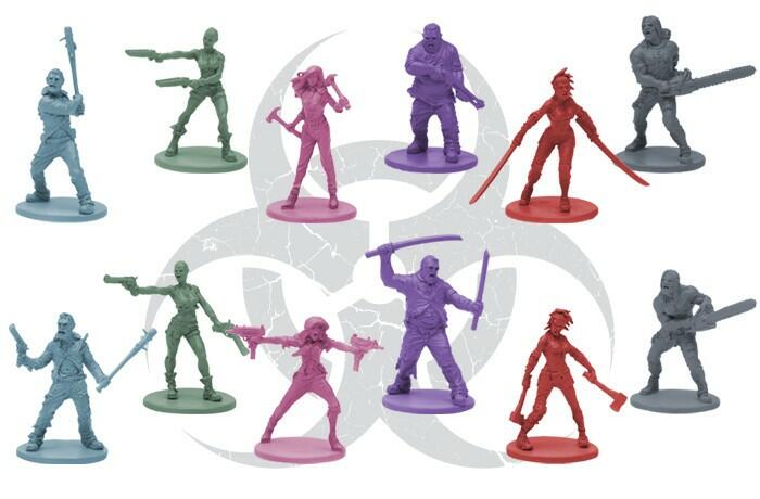 Zombicide: Saison 2 - Prison Outbreak Figurines
