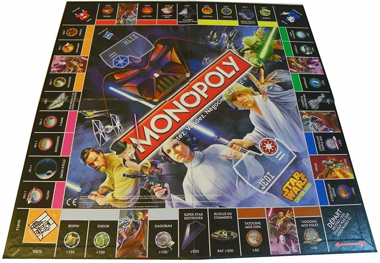 Monopoly: Star Wars - Édition Saga Plateau