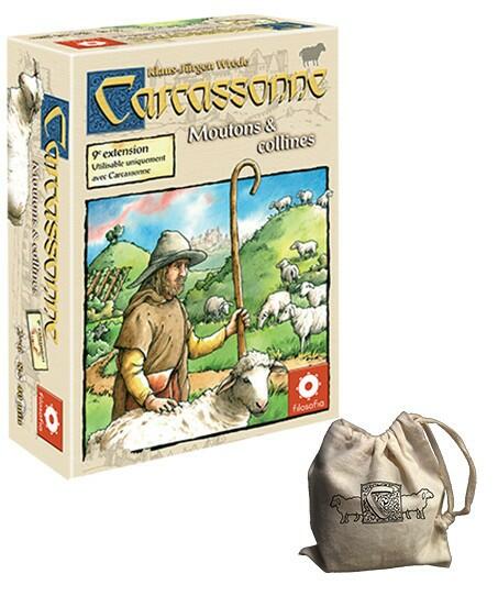 Carcassonne: Moutons et Collines 2014 Eclate