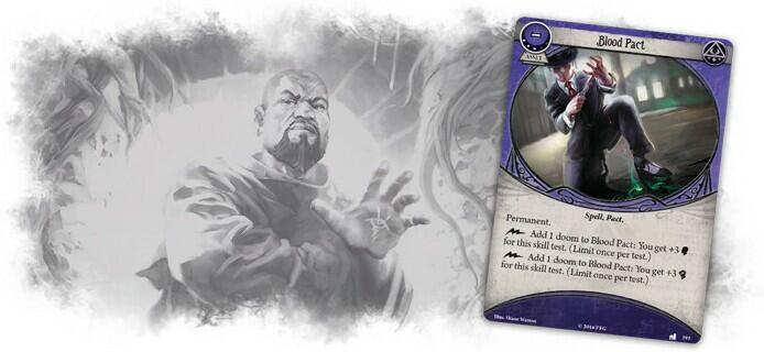 Horreur à Arkham: Le Jeu de Cartes - Du Sang sur l'Autel Carte