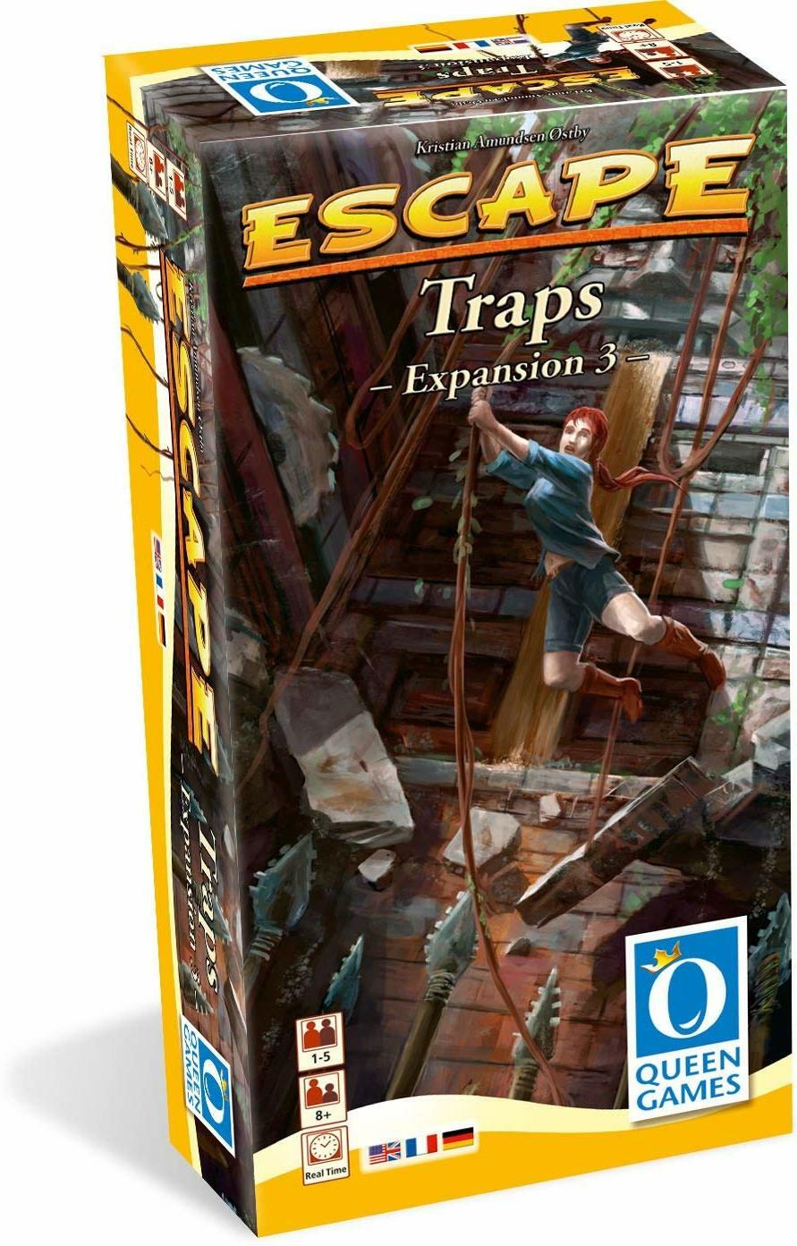 Escape: The Curse of the Temple - Expansion 3 - Traps Cover 3d