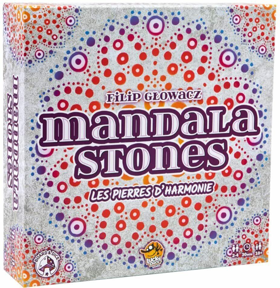 Mandala Stones Cover 3d