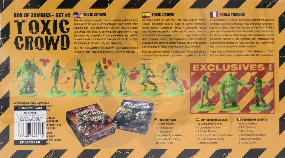 Zombicide: Box of Zombies Set #2 - Toxic Crowd Back
