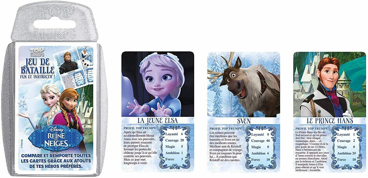 Top Trumps: Jeu de Bataille - Reine des Neige Eclate