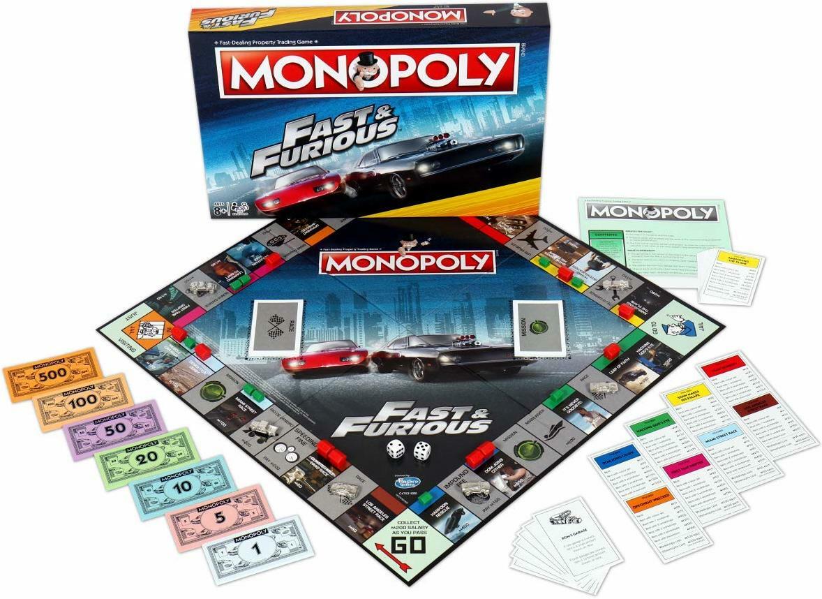 Monopoly: Fast & Furious Eclate