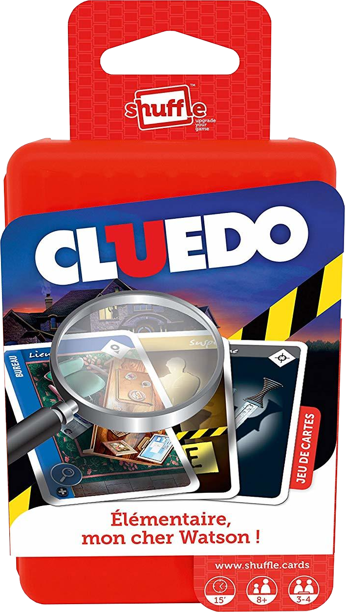 Cluedo: Shuffle Cover Transparent