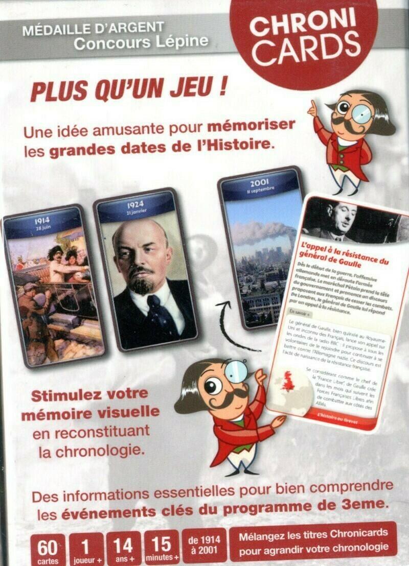 ChroniCards: L'Histoire au Brevet des Collèges Back